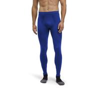 FALKE Men's Warm Long M Ti Functional Yarn Quick Dry 1 Piece Base Layer Bottom, Blue Yve 6714, XXL
