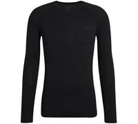 Falke Mens Warm Long Sleeved Tight Fit Shirt - Black