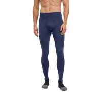 Falke Mens Warm Long Tight Fit Tights - Space Blue