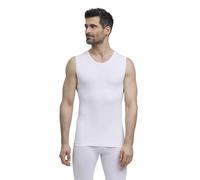 FALKE Men's Warm M S/l Sh Functional Yarn Quick Dry 1 Piece Base Layer Top, White 2860, L