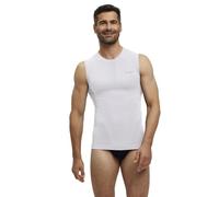 FALKE Men's Warm M S/l Sh Functional Yarn Quick Dry 1 Piece Base Layer Top, White 2860, XXL