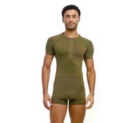 Falke Men's Warm Round Neck Shortsleeved Sports Functional Shirt Thermal