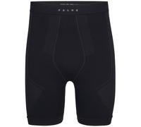Falke Mens Warm Short Tight Fit Boxer - Black