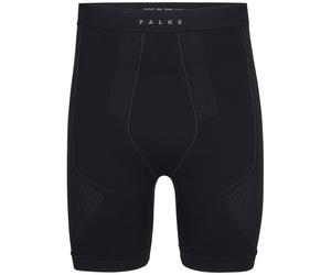 Falke Mens Warm Short Tight Fit Boxer - Black