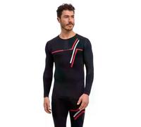 FALKE Men's Warm Trend Round Neck Longsleeved Sports Functional Shirt Thermal Underwear For Mild To Cold Weather Quick-Drying Breathable Functional Yarn 1 Piece