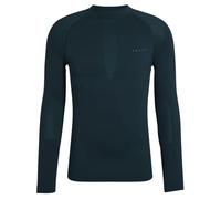 FALKE Men's Warm Turtleneck M L/s Sh Functional Yarn Quick Dry 1 Piece Base Layer Top, Green Holly 7385, L