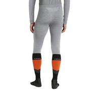FALKE Men's Wool-Tech 3/4 M Ti Functional Yarn Quick Dry 1 Piece Base Layer Bottom, Grey Grey-Heather 3757, M