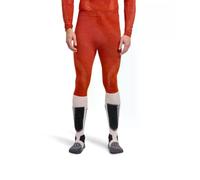 Falke Men's Wool-Tech 3/4 M Ti Functional Yarn Quick Dry Base Layer Bottom 1 Piece, Red Chilly 8821, XXL