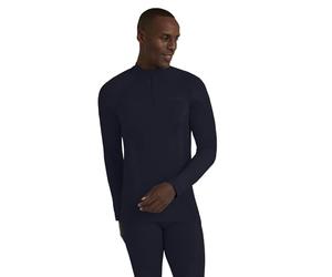 FALKE Men's Wool-Tech High Zip Neck Longsleeved Sports Functional Shirt Thermal Underwear For Cold Weather Breathable Climate-Regulating Odour-Neutralising Sustainable Functional Yarn 1 Piece