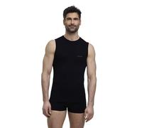 FALKE Men's Wool-Tech Light M S/l Sh Functional Yarn Quick Dry 1 Piece Base Layer Top, Black 3000, M