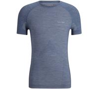 Falke Mens Wool Tech Light Short Sleeve Sports T-Shirt - Captain Blue