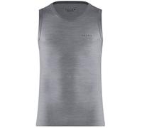 Falke Mens Wool Tech Light Sports Singlet Vest - Grey Heather