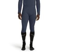 FALKE Men's Wool-Tech Long M Ti Functional Yarn Quick Dry 1 Piece Base Layer Bottom, Blue Capitain 6751, M