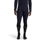 FALKE Men's Wool-Tech Long M Ti Functional Yarn Quick Dry 1 Piece Base Layer Bottom, Blue Space 6116, L