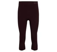 FALKE Men's Wool-Tech Protective 3/4 M Ti Wool Functional Yarn Quick Dry 1 Piece Base Layer Bottom, Red Barolo 8526, XXL