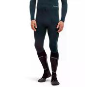 FALKE Men's Wool-Tech Protective 3/4 Sports Functional Tights for Cold to Very Cold Temperatures with Knee Protection Better Insulation Breathable Climate-Regulating Wool Functional Yarn 1 Piece