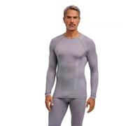 FALKE Men's Wool-Tech Round Neck Longsleeved Sports Functional Shirt Thermal Underwear For Cold Weather Breathable Climate-Regulating Odour-Neutralising Functional Yarn 1 Piece