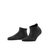 FALKE Women's Keep Warm W Sn Wool Low-Cut Plain 1 Pair Trainer Socks, Grey Anthracite Melange 3080, 2.5-3.5