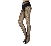 FALKE Patterned Tights Womens Printed Shell Fragments Sheer 20 Denier - S M L XL