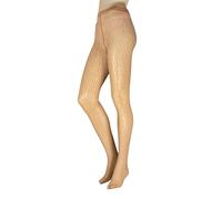 FALKE Patterned Tights Womens Printed Shell Fragments Sheer 20 Denier - S M L XL