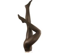 FALKE Women's Pure Matt 100 DEN W TI Opaque Plain 1 Pair Tights, Black (Black 3009), S