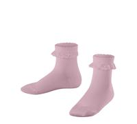 FALKE Unisex Kids Romantic Lace K So Cotton Plain 1 Pair Socks, Pink Thulit 8663, 3-5.5