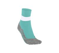FALKE Women's RU Compression Stabilizing W So Lyocell Functional Yarn With Compression 1 Pair Running Socks, Blue Fiji 6423, 4-5