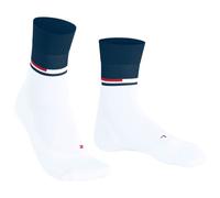 FALKE Men's RU Compression Stabilizing M So Lyocell Functional Yarn With Compression 1 Pair Running Socks, White 2006, 5.5-7.5