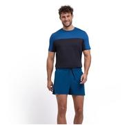 FALKE® RU Heat Shorts L Men's - Blue, Perfect for Cold Weather Running with Optimal Comfort and Performance
