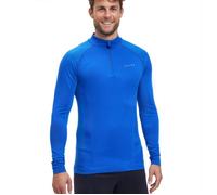 FALKE® RU Long Sleeve T-Shirt Warm XL Men's - Blue for Running and Outdoor Activities