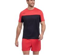 FALKE® RU SS Tee Heat Size XL Men's Running T-Shirt - Black, Optimal Comfort & Breathability for Performance