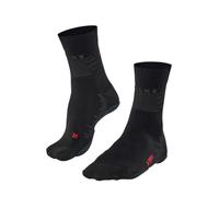 FALKE® RU True Motion Socks Black 44-45 (EU) for Ultimate Comfort During Running