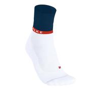 FALKE Men's RU4 Endurance Compressiion M So Cotton Functional Yarn With Compression 1 Pair Running Socks, White 2002, 8-9