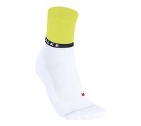 FALKE Men's RU4 Endurance Compressiion M So Cotton Functional Yarn With Compression 1 Pair Running Socks, White 2001 5.5-7.5