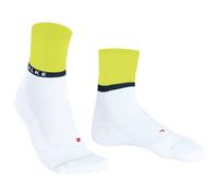 FALKE Men's RU4 Endurance Compressiion M So Cotton Functional Yarn With Compression 1 Pair Running Socks, White 2001 5.5-7.5