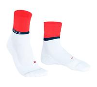 FALKE Men's RU4 Endurance Compressiion M So Cotton Functional Yarn With Compression 1 Pair Running Socks, White 2008 11-12.5