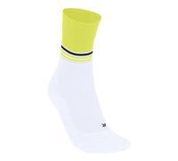 FALKE Women's RU4 Endurance Cool W So Functional Yarn Anti-Blister 1 Pair Running Socks, White 2004 Stripe 7-8