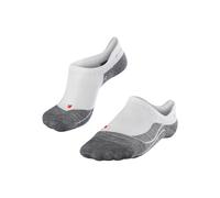 FALKE Women's RU4 Endurance Invisible W In Cotton Anti-Blister 1 Pair Running Socks, White White-Mix 2020, 2.5-3.5
