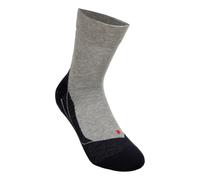 FALKE® RU4 Endurance Running Socks for Men, Size 39-41 (EU), Light Grey - Ultimate Comfort for Long Runs