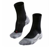 Falke Women's RU4 Endurance W Running Socks – Cotton Anti-Blister – Black-Mix 3010 Size 7-8