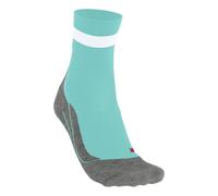 FALKE Women's RU4 Endurance W So Cotton Anti-Blister 1 Pair Running Socks, Blue Fiji 6423, 2.5-3.5