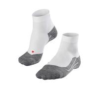 FALKE Women's RU4 Endurance Short W Sso Cotton Anti-Blister 1 Pair Running Socks, White White-Mix 2020, 4-5