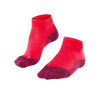 FALKE Women's RU4 Light Performance Short W Sso Lyocell Functional Yarn Anti-Blister 1 Pair Running Socks, Red Rose 8564, 7-8