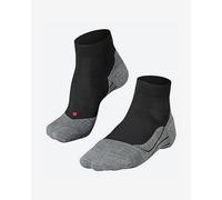Falke Running Socks RU4 Short – Men's Low-Cut, Cushioning, Anti-Blister, Quick-Dry – Black 39-41