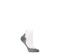 FALKE Running Socks Women - Short Light Volume Ergonomic Cushioned - White/Black