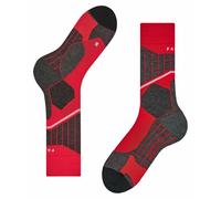 FALKE Men's SC1 M So Wool Warm Thick 1 Pair Skiing Socks, Red Lipstick 8000, 8-9