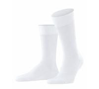 FALKE Men's Sensitive London M So Cotton With Soft Tops 1 Pair Socks, White 2000, 8.5-11