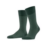 FALKE Men's Sensitive London Special Edition M So Cotton With Soft Tops Socks 1 pair, Green Hunter 7441, 8.5-11