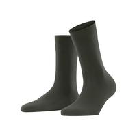 FALKE Women's Sensitive London W SO Cotton With Soft Tops 1 Pair Socks, Green (Military 7826) new - eco-friendly, 5.5-8