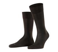 FALKE Men's Sensitive Malaga M So Cotton With Soft Tops 1 Pair Socks, Brown 5930, 8.5-11